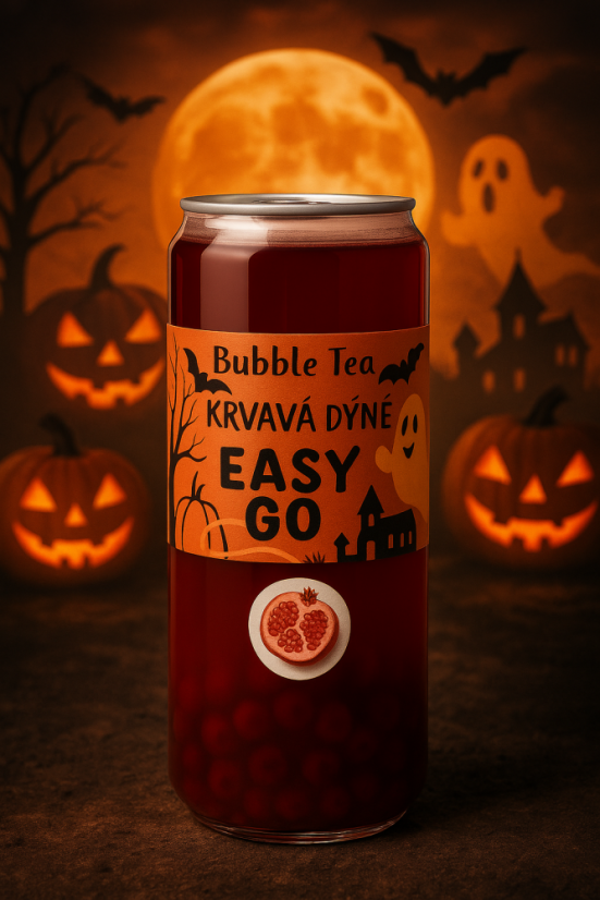 Bubble Tea - Véres Tök - Gránátalma