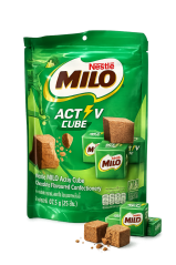 Nestlé MILO Activ Cube – čokoládové energetické kostky