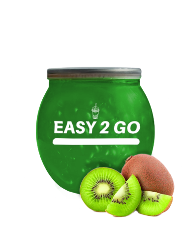 KIWI pattogó gyümölcsgolyók Bubble Tea italhoz.