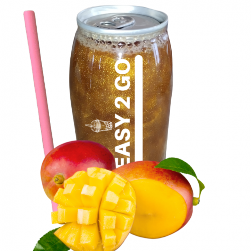 Bubble Tea ALKO: Třpytivé mango - Úroveň sladkosti: Menej sladké /50%/ menej výrazná chuť