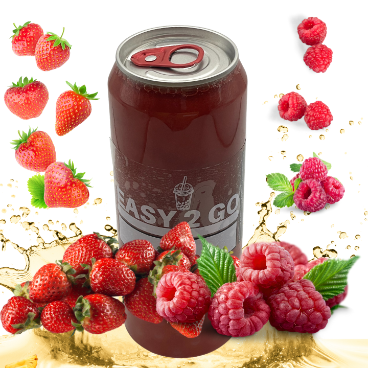 Bubble Tea: JAHODA - MALINA