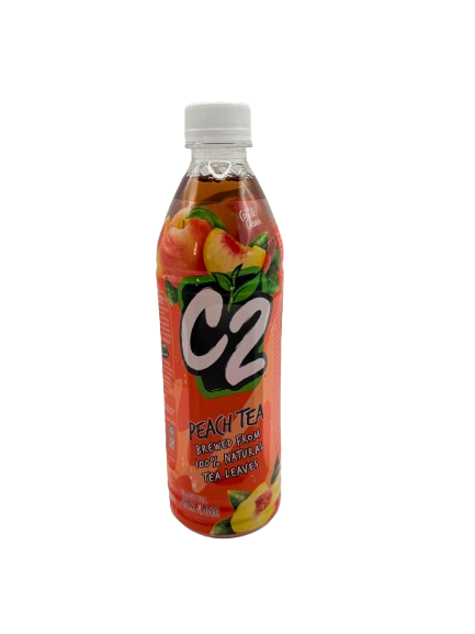 C2 Peach Tea – Broskvový čaj (500 ml)