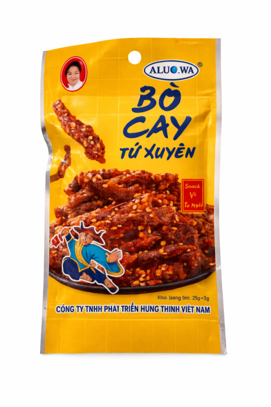Bò Cay Tứ Xuyên – pikantné hovädzie jerky