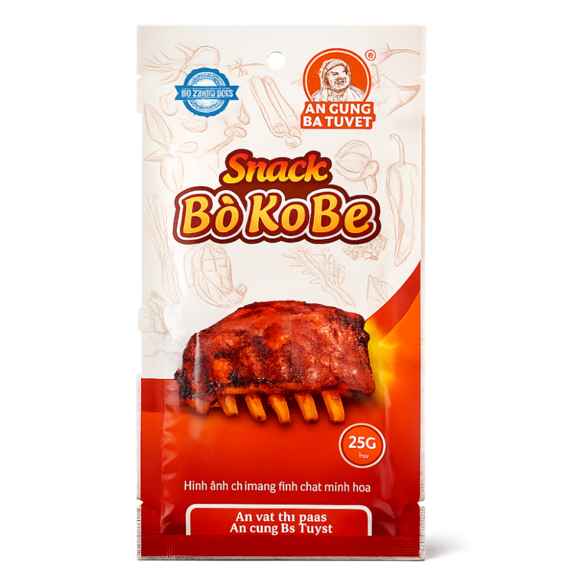 Snack Bò Kobe – sušené mäso