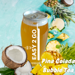 Bubble Tea: PIŇA COLADA s želé ananas