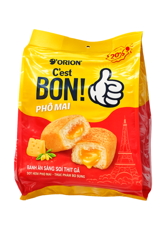 Orion C’est Bon! Phô Mai – sladké pečivo so syrovou náplňou