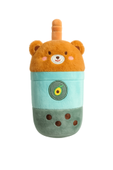 Plyšák Bubble Tea Bear – Matcha Milk Tea