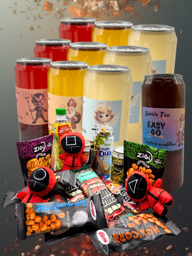 Obria Mikulášska Nádielka – Ultimate Bubble Tea Box