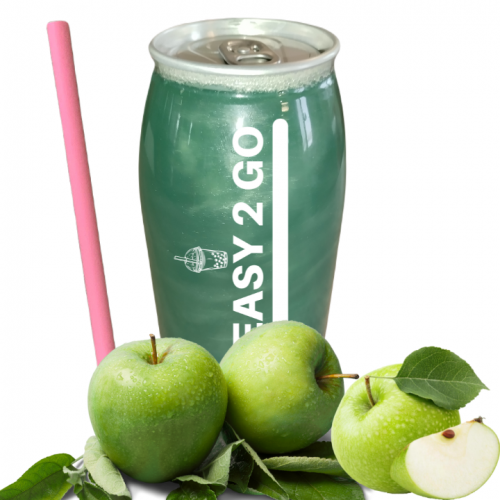 Bubble Tea ALKO: Třpytivé jablko - Úroveň sladkosti: Menej sladké /50%/ menej výrazná chuť