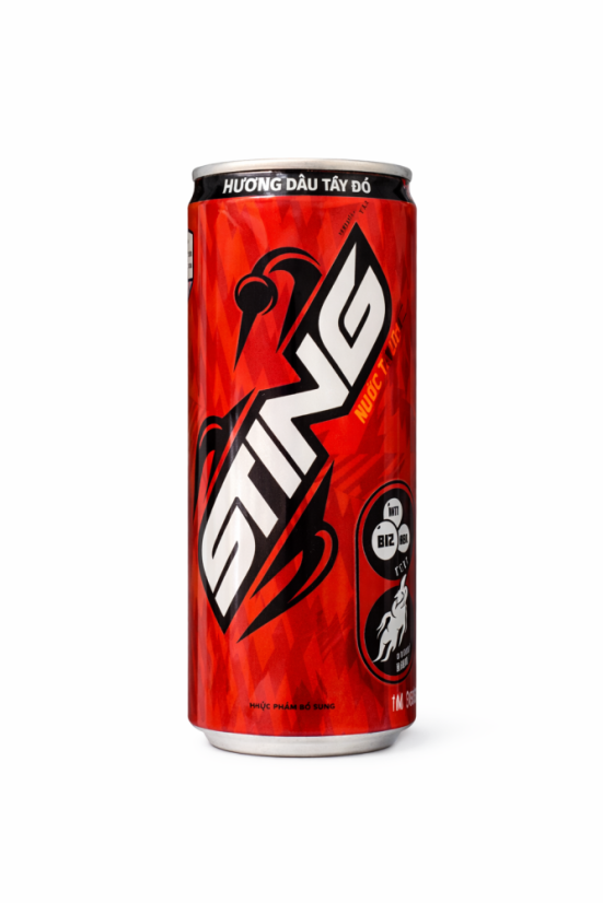 Sting Energy Drink – jahodová príchuť