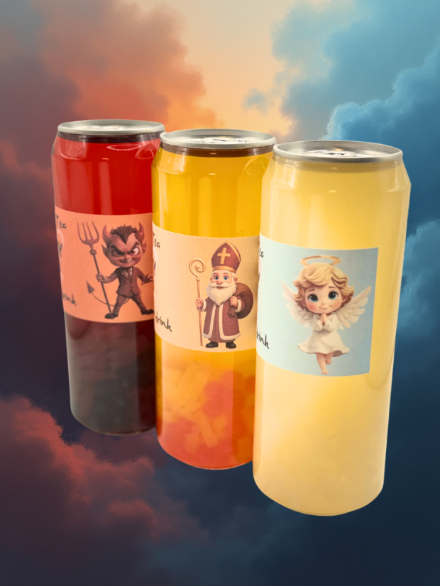 Mikulás Trio: Ördög, Mikulás és Angyal Bubble Tea