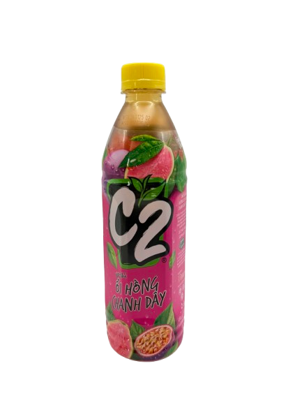C2 Guava Passion – Čaj s příchutí růžová guava & maracuja (500 ml)