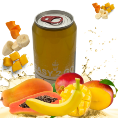 Bubble Tea: PAPAYA, MANGO, BANÁN