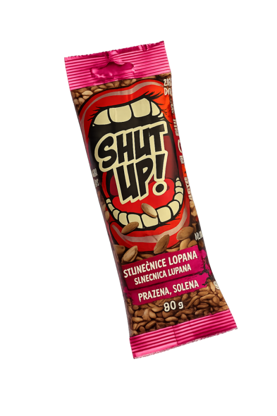 SHUT UP! – Pražená kukurica BBQ 60 g